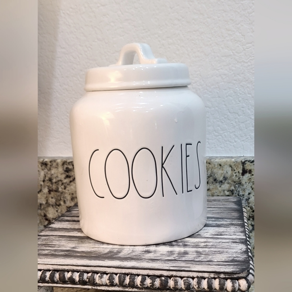 Rae Dunn COOKIES canister jar, artisan collection